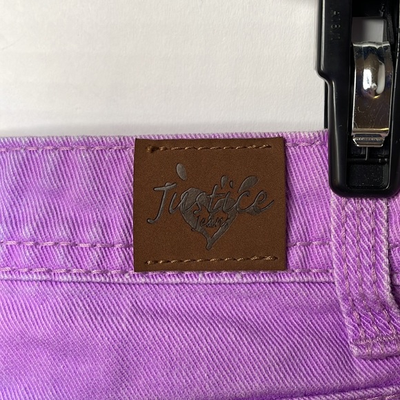 Justice Jeans 2 toned shorts youth size 14R - Picture 3 of 9